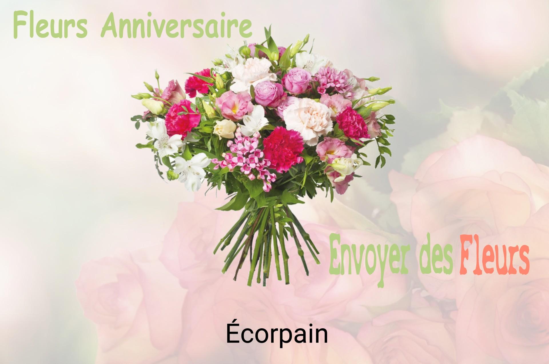 Bouquet de fleurs d’anniversaire livré à Écorpain